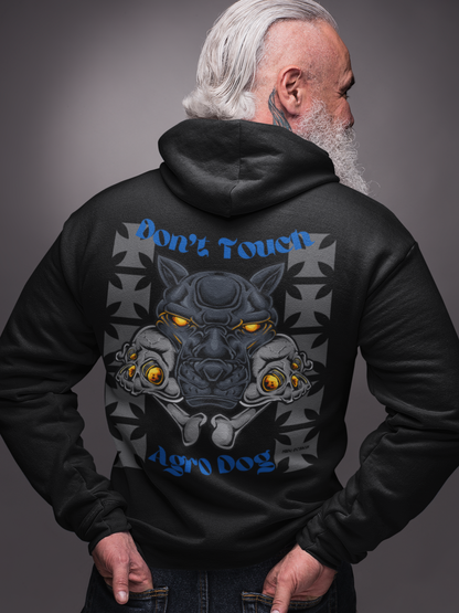 VACANCY Mad Dog Zipper Hoodie Unisex